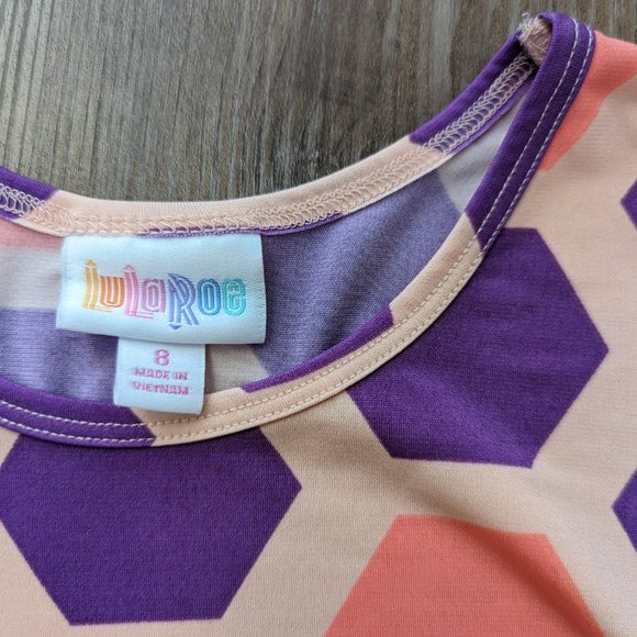 Lularoe Twirl Dress Size 8 - Beautiful Pattern! - Picture 2 of 2